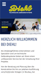 Mobile Screenshot of diehl-gmbh.de